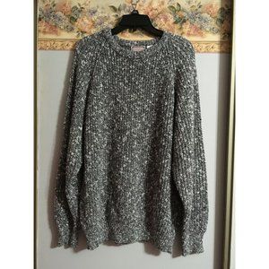 Lazarus Large Wool Multicolor Vintage Casual Cottage Knit Sweater